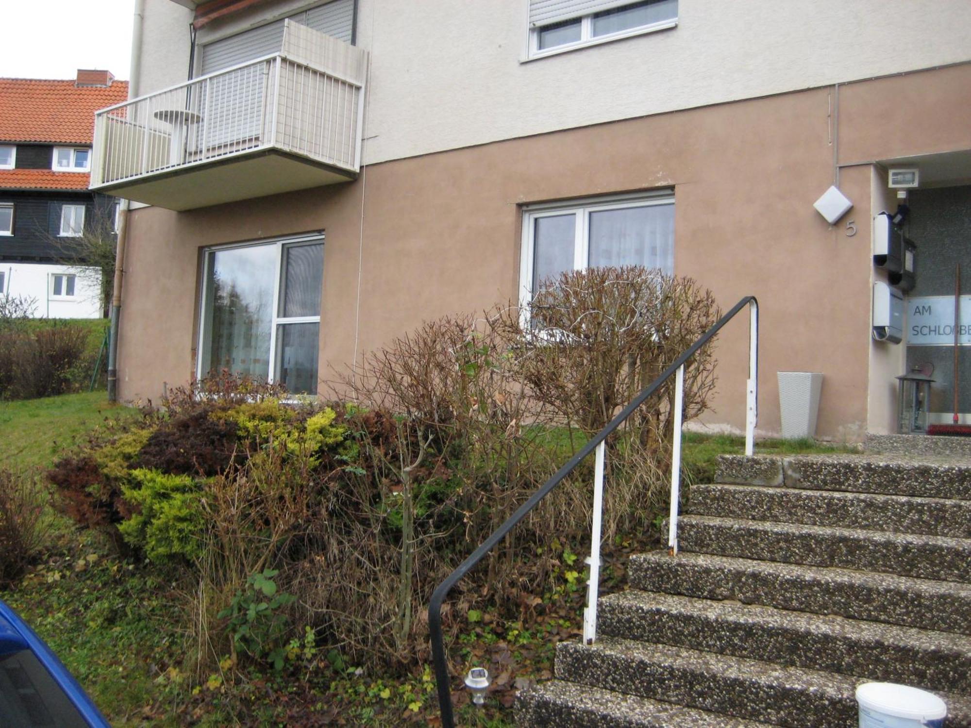 Schlossberg Ferienwohnung Waldeck  Exteriör bild