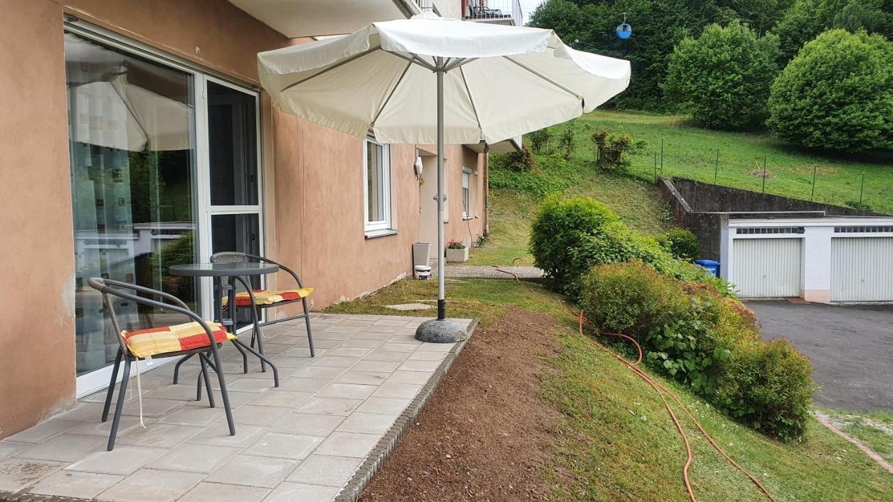 Schlossberg Ferienwohnung Waldeck  Exteriör bild