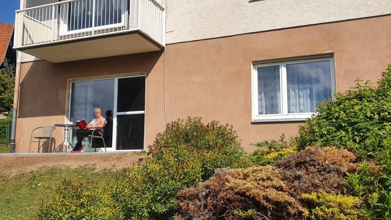 Schlossberg Ferienwohnung Waldeck  Exteriör bild